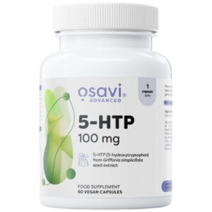 Osavi - 5-HTP 100 mg | 30% Extract from Griffonia simplicifolia (60 дози) / 60 капсули