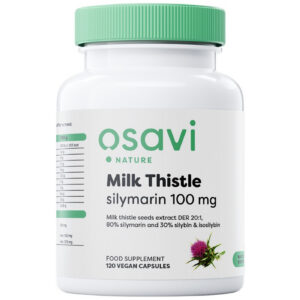 Osavi - Milk Thistle | Silymarin 100 mg / 120 капсули, 120 дози