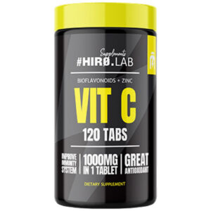Hero.Lab - Vitamin C 1000 mg + Bioflavonoids | with Echinacea + Zinc / 120 Таблетки, 120 дози