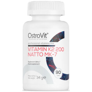 OstroVit - Vitamin K2 200 mcg / Natto MK-7 / 90 Таблетки, 90 дози