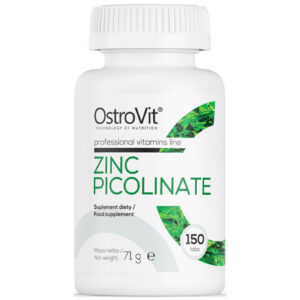 OstroVit - Zinc Picolinate 15 mg / 150 Таблетки, 150 дози