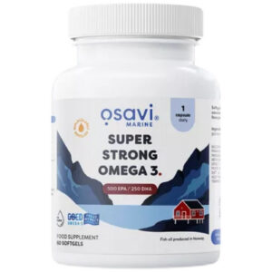 Osavi - Super Strong Omega 3 | 500 EPA / 250 DHA / 60 Гел капсули, 60 дози