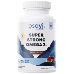 Osavi - Super Strong Omega 3 | 500 EPA / 250 DHA / 90 Гел капсули, 90 дози