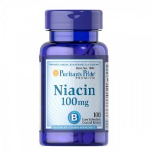 Puritan's Pride - Niacin 100 мг - 100 капсули​