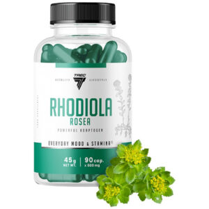 Trec Nutrition - Rhodiola Rosea 500 mg | 100 mg Root Extract / 90 капсули, 90 дози