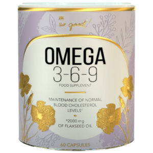 FA Nutrition - Omega 3-6-9 Flax Oil 1000 mg | So Good! Series (60 дози) / 60 Гел капсули