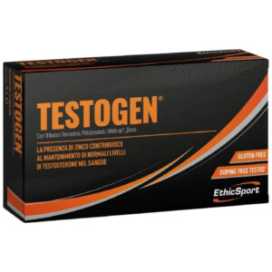 EthicSport - TESTOGEN | Natural Testosterone Support / 60 Таблетки, 30 дози / 120 капсули