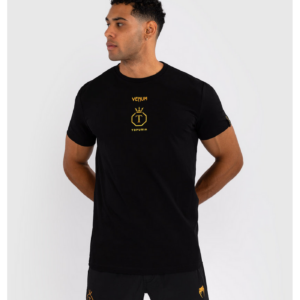 Тениска - Venum x Ilia Topuria Unmatched T-Shirt - Black/Gold​