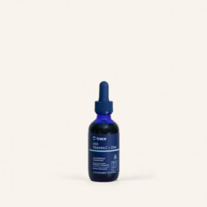 Trace Minerals Zinc + Vitamin C - Цинк + Витамин C, Разфасовка 59ml