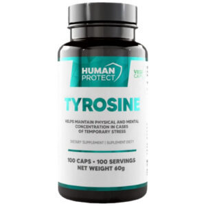 Human Protect - L-Tyrosine 500 mg / 100 капсули, 100 дози