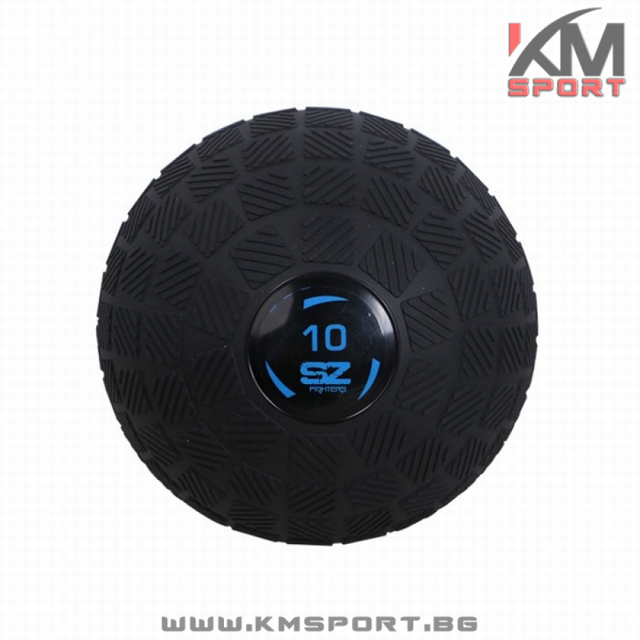 Топка За Удряне 3 - 10 Кг SLAM BALL BLACK - Image 3