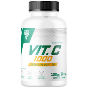 Trec Nutrition - Vit. C 1000 | Vitamin C 1000 mg / 90 капсули, 90 дози