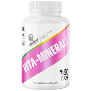 SWEDISH Supplements - VitaMineral Woman | All In One Formula (90 дози) / 90 капсули