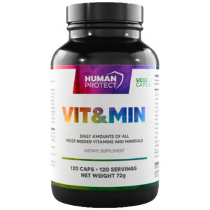 Human Protect - Vit & Min | Daily Formula / 120 капсули, 120 дози