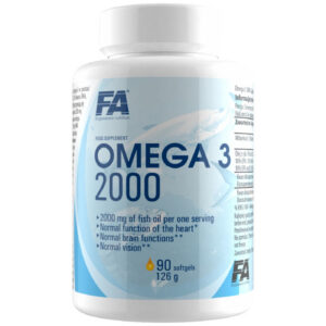 FA Nutrition - Omega 3 Fish Oil 2000 (45 дози) / 90 Гел капсули