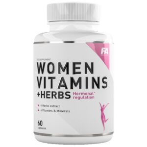 FA Nutrition - Women Vitamins + Herbs | Hormonal Regulation (60 дози) / 60 капсули