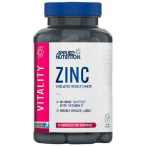 Applied Nutrition - Zinc Vitality | 15 mg Zinc Bisglycinate / 90 капсули, 90 дози