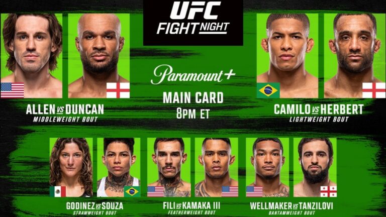 Всички резултати от бойната галавечер в Лас Вегас — UFC Vegas 122